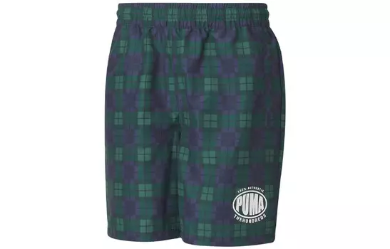 Повседневные шорты Hundred X для мужчин, зеленые Puma, зеленый