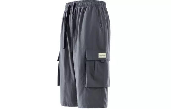 Повседневные шорты-капри унисекс Warrior, черный