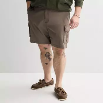 Повседневные шорты-карго Flexwear для больших и высоких ног Sonoma Goods For Life, цвет kagan khaki