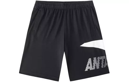 Повседневные шорты мужские базовые черные/белые Anta, черный