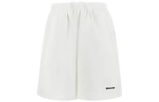 Повседневные шорты мужские белые Balenciaga, белый