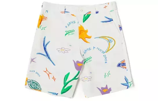 Повседневные шорты мужские белые Dickies, белый