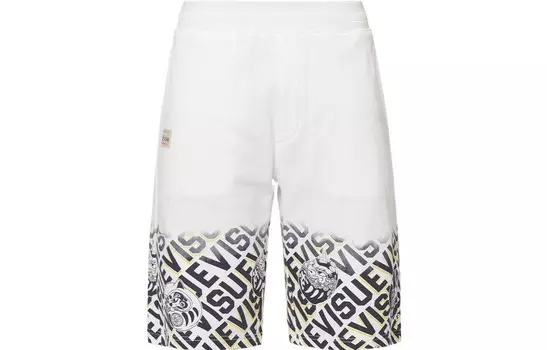 Повседневные шорты мужские белые Evisu, белый