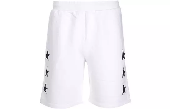 Повседневные шорты мужские белые Golden Goose, белый
