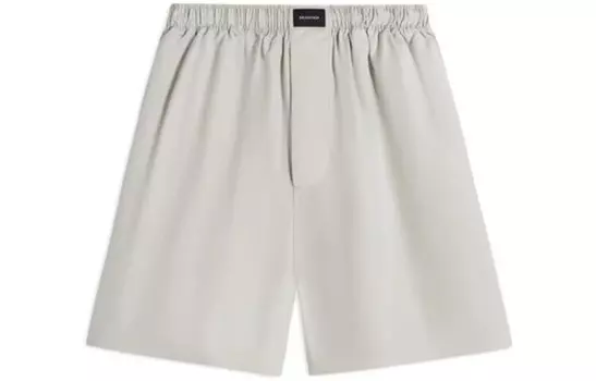 Повседневные шорты мужские бежевые Balenciaga, бежевый