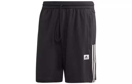Повседневные шорты мужские черные Adidas, черный