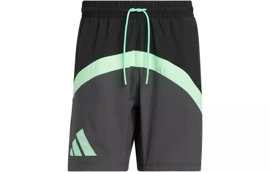 Повседневные шорты мужские черные Adidas, черный