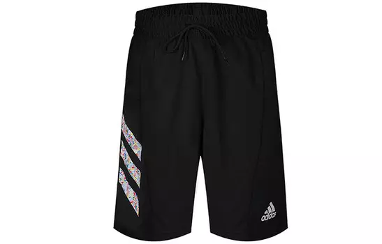 Повседневные шорты мужские черные Adidas, черный
