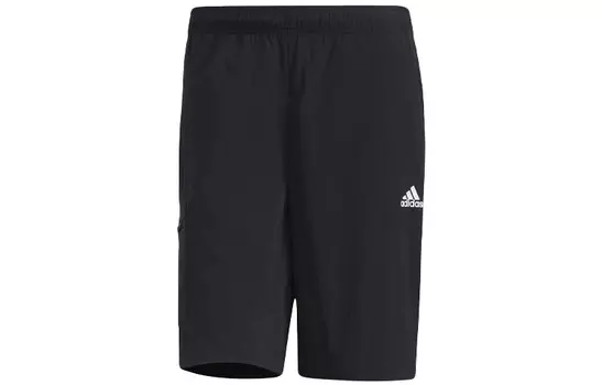 Повседневные шорты мужские черные Adidas, черный