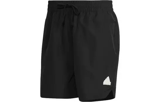 Повседневные шорты мужские черные Adidas, черный