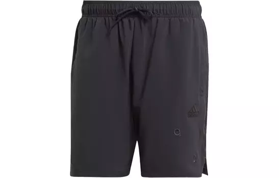 Повседневные шорты мужские черные Adidas, черный