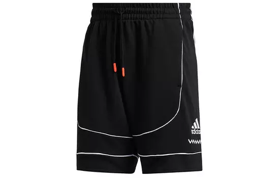 Повседневные шорты мужские черные Adidas, черный