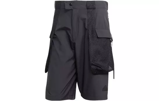 Повседневные шорты мужские черные Adidas, черный