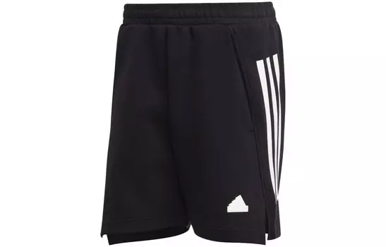 Повседневные шорты мужские черные Adidas, черный