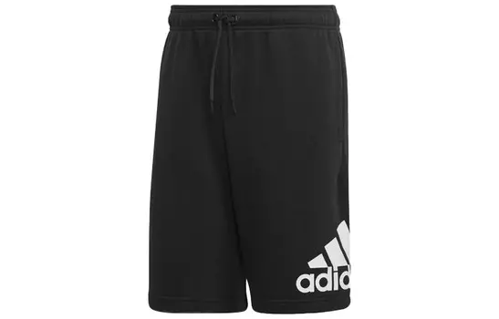 Повседневные шорты мужские черные Adidas, черный