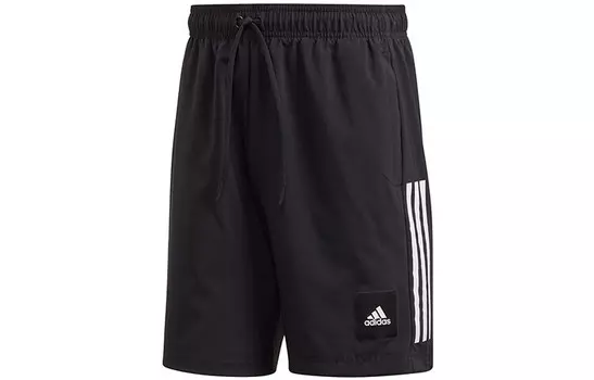 Повседневные шорты мужские черные Adidas, черный