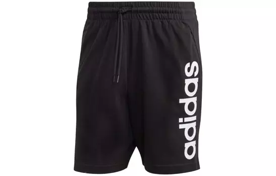 Повседневные шорты мужские черные Adidas, черный