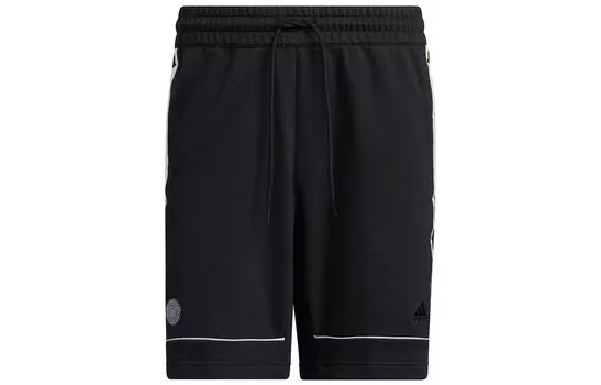 Повседневные шорты мужские черные Adidas, черный