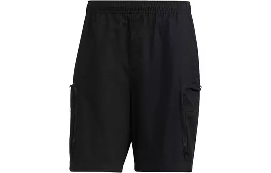 Повседневные шорты мужские черные Adidas, черный