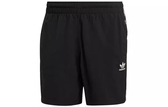 Повседневные шорты мужские черные Adidas, черный