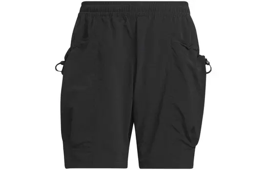 Повседневные шорты мужские черные Adidas, черный