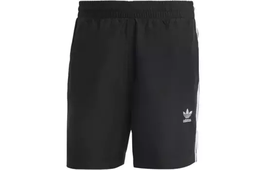 Повседневные шорты мужские черные Adidas, черный