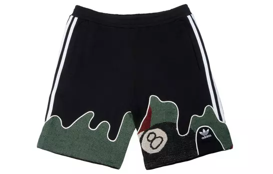 Повседневные шорты мужские черные Adidas Originals, черный