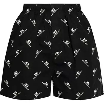 Повседневные шорты мужские черные Balenciaga, черный