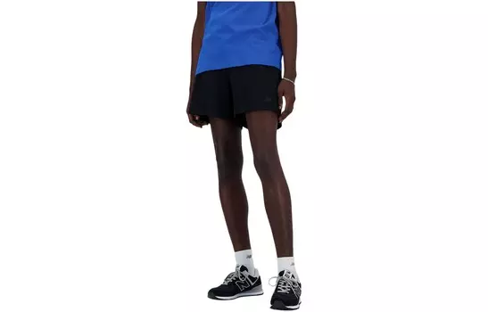 Повседневные шорты мужские черные New Balance, черный