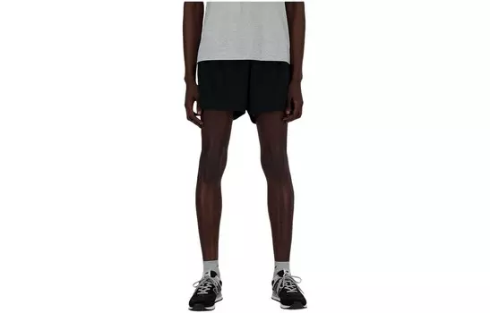 Повседневные шорты мужские черные New Balance, черный