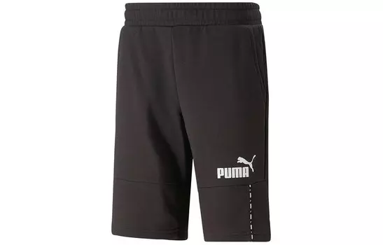 Повседневные шорты мужские черные Puma, черный