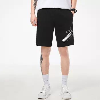 Повседневные шорты мужские черные Puma, черный