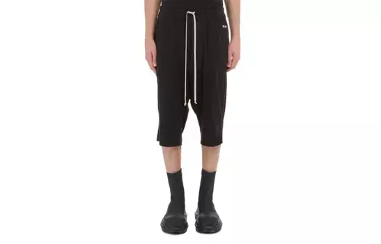 Повседневные шорты мужские черные Rick Owens Drkshdw, черный
