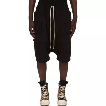 Повседневные шорты мужские черные Rick Owens Drkshdw, черный
