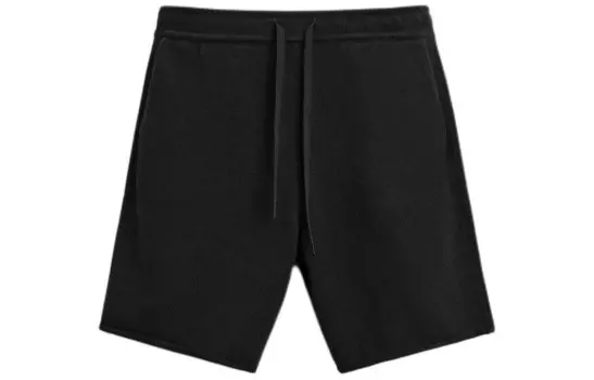 Повседневные шорты мужские черные Zara, черный