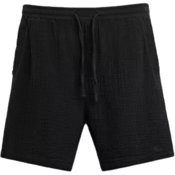 Повседневные шорты мужские черные Zara, черный