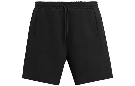 Повседневные шорты мужские черные Zara, черный