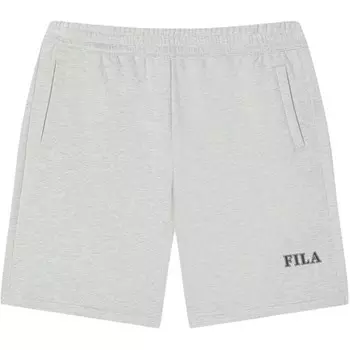 Повседневные шорты мужские цвета слоновой кости и пепла Fila, слоновая кость