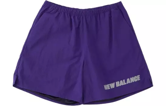 Повседневные шорты мужские фиолетовые New Balance, фиолетовый