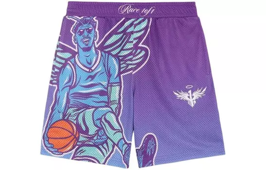 Повседневные шорты мужские фиолетовые Puma, фиолетовый