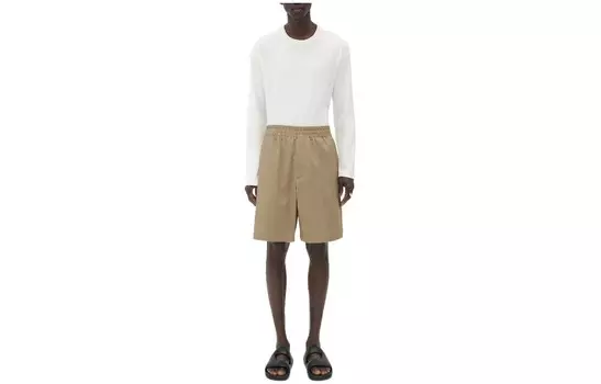 Повседневные шорты мужские хаки Bottega Veneta, хаки