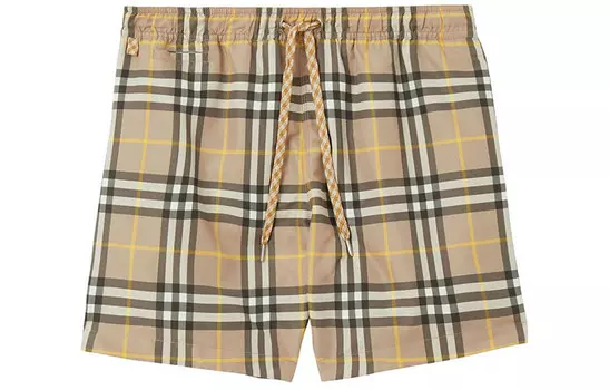 Повседневные шорты мужские хаки Burberry, хаки