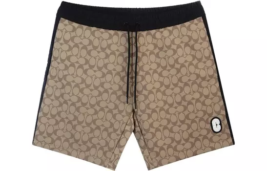 Повседневные шорты мужские хаки Coach, хаки