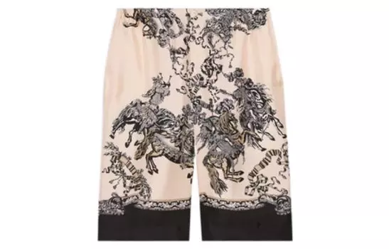 Повседневные шорты мужские хаки Gucci, желтый