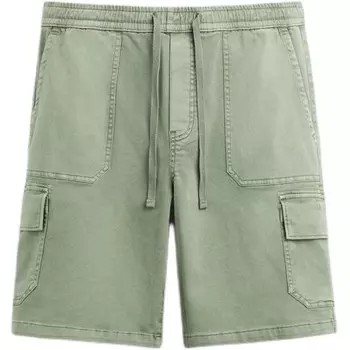 Повседневные шорты мужские хаки Zara, хаки