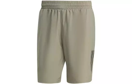 Повседневные шорты мужские хаки зеленый Adidas, зеленый
