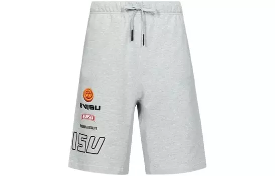 Повседневные шорты мужские Heather Grey Evisu, цвет Heather Gray