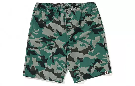 Повседневные шорты мужские камуфляж A Bathing Ape, цвет Camouflage
