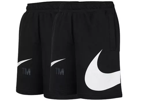 Повседневные шорты мужские комплект из 2 шт., черные Nike, черный