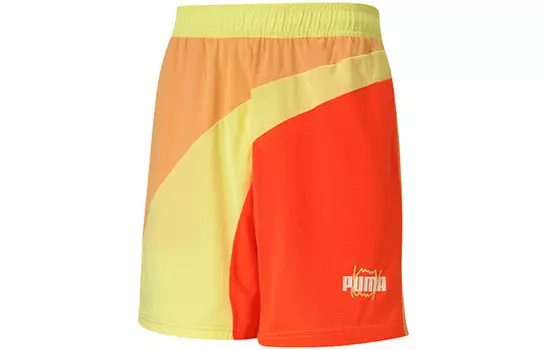 Повседневные шорты мужские кораллово-красные Puma, кораллово-красный